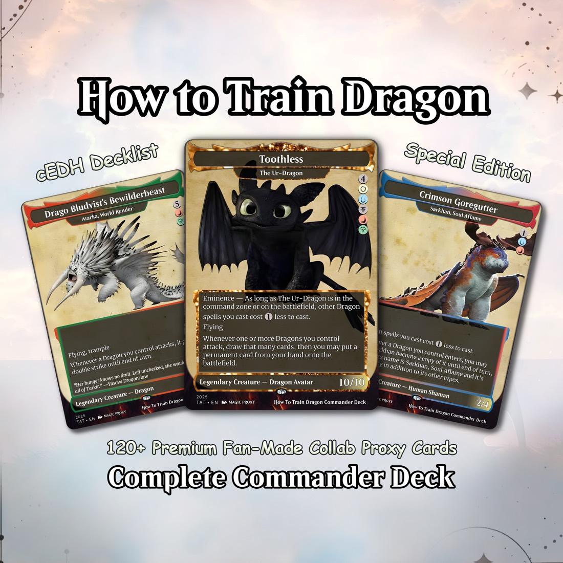 How to Train Your Dragon Commander Deck — Dragon Tribal Commander deck