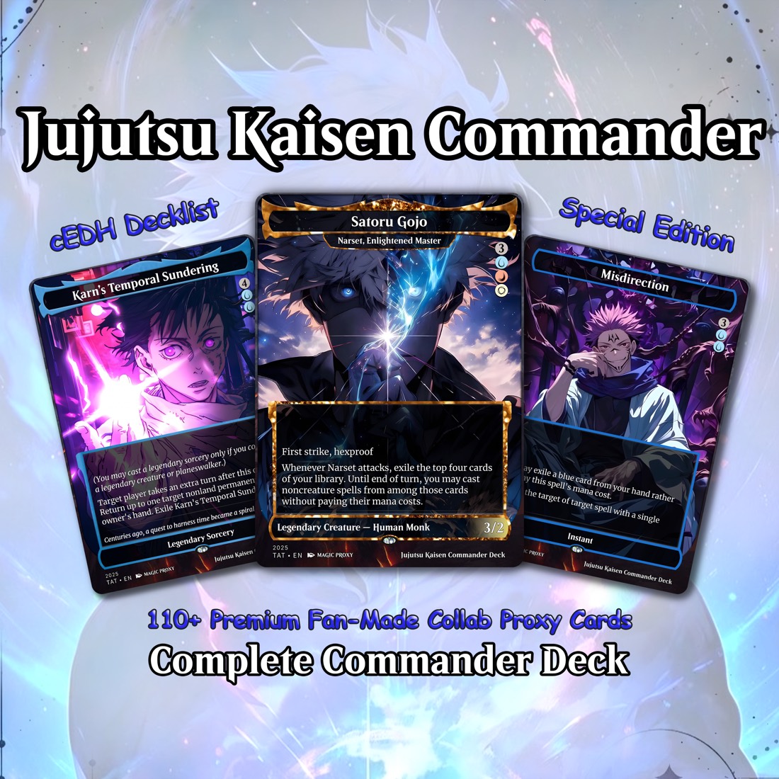 Jujutsu Kaisen Commander Deck — Jeskai Spellslinger Commander deck