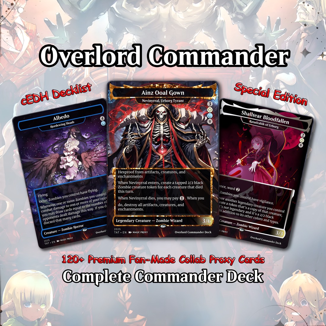 Overlord Zombie Commander Deck - Zombie Tribal Commander deck
