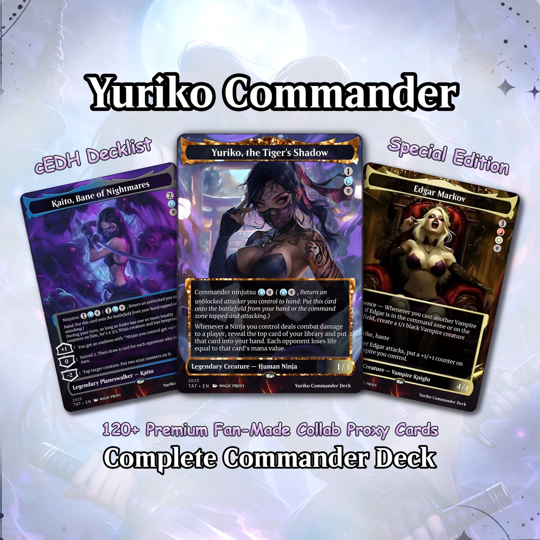 Yuriko Ninja Commander Deck — Ninja Tempo Commander deck